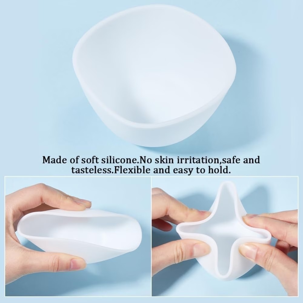 White Diy Face Mask Mixing Bow - Face Mask Silicone ulasan dan harga