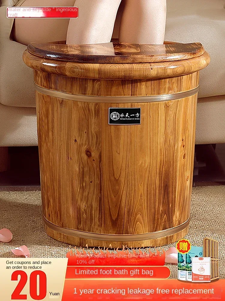 Wood Foot Spa Barrel - Fumigat - Spa Wellness In ulasan dan harga