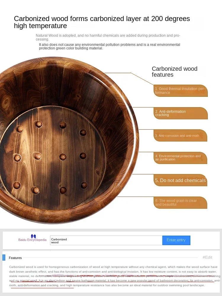 Wood Foot Spa Barrel - Fumigat - Spa Wellness In ulasan dan harga