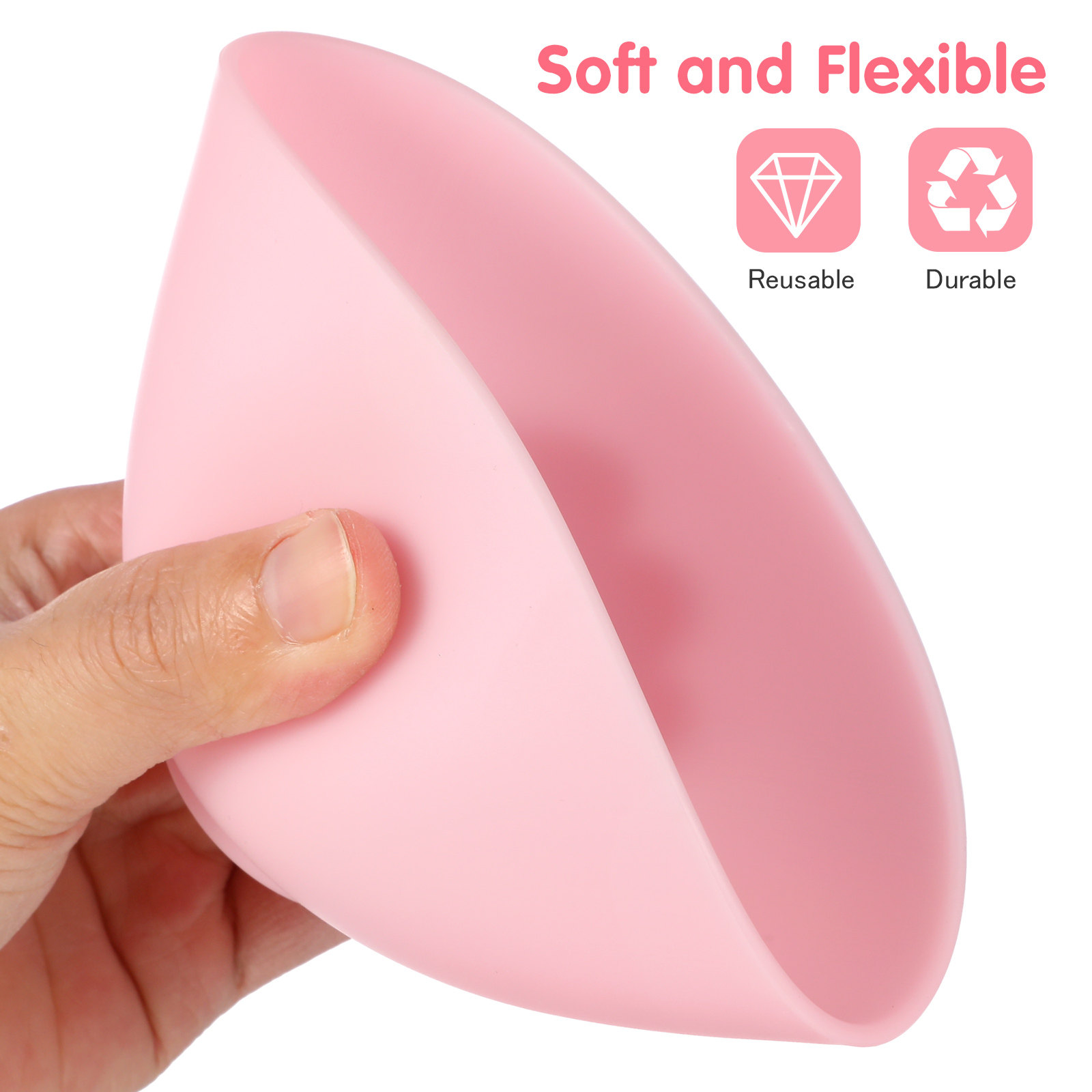 3Pcs Facial Mask Bowls Silicon - Face Mask Silicone ulasan dan harga