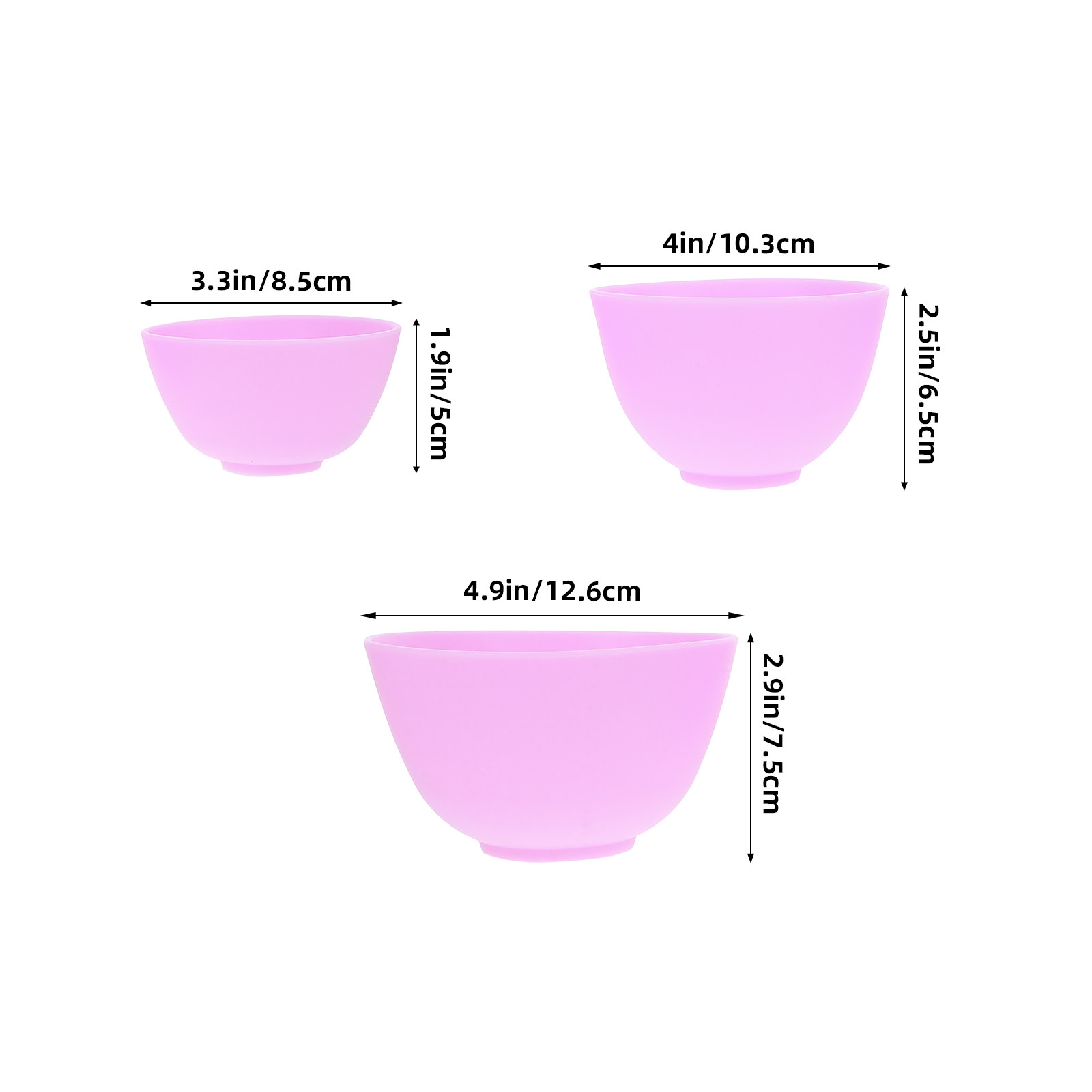 6Pcs Face Mask Bowl Silicone D - Face Mask Silicone ulasan dan harga