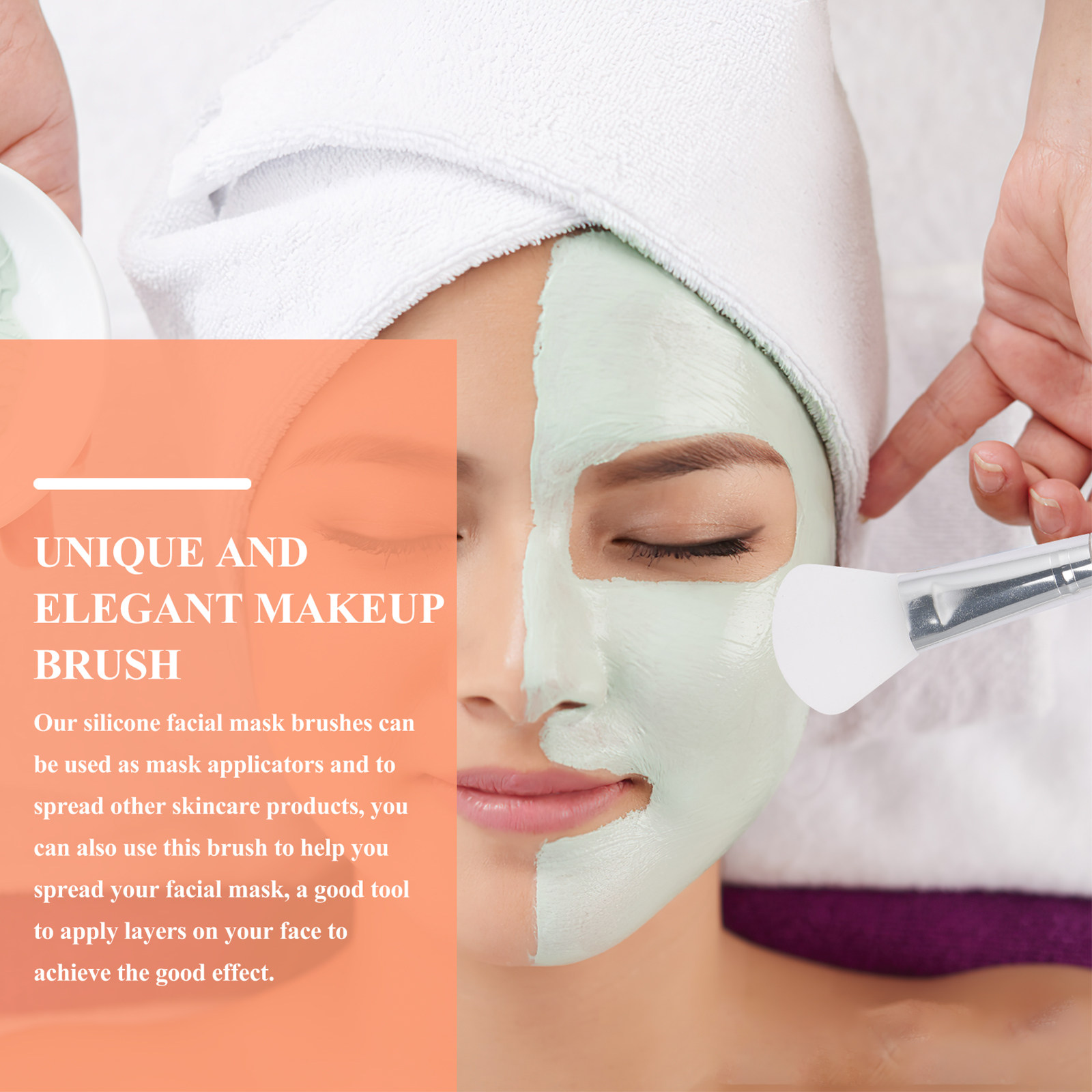 5Pcs Silicone Facial Mask Appl - Face Mask Silicone ulasan dan harga