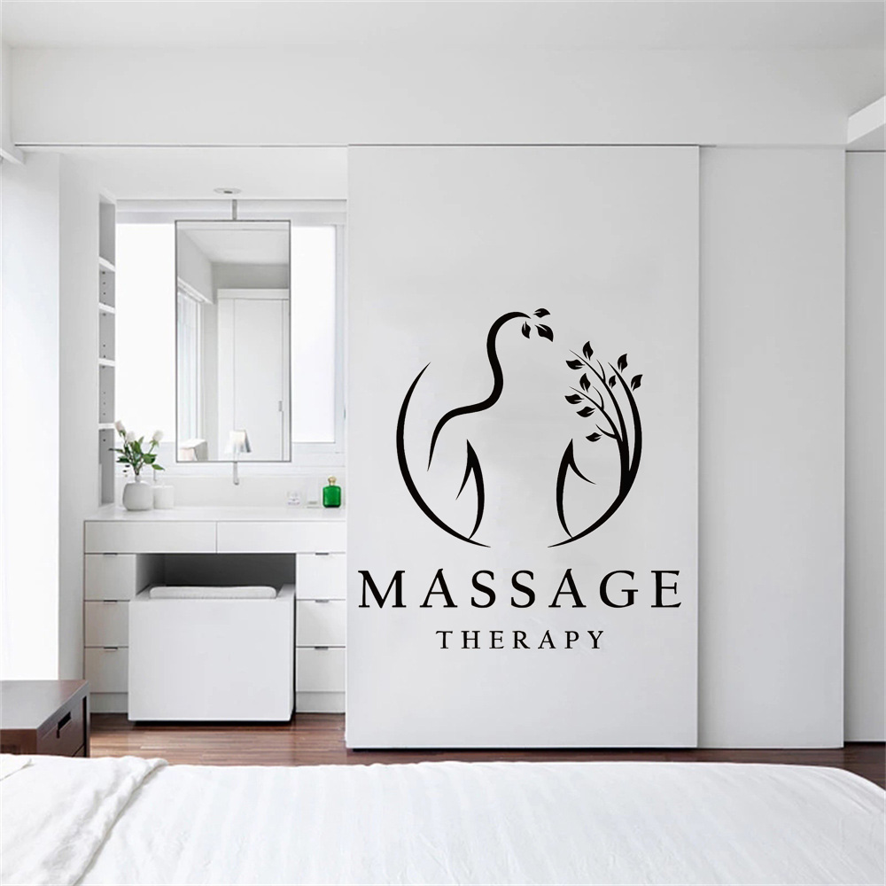 Massage Therapy Vinyl Wall Dec - Spa Wellness In ulasan dan harga