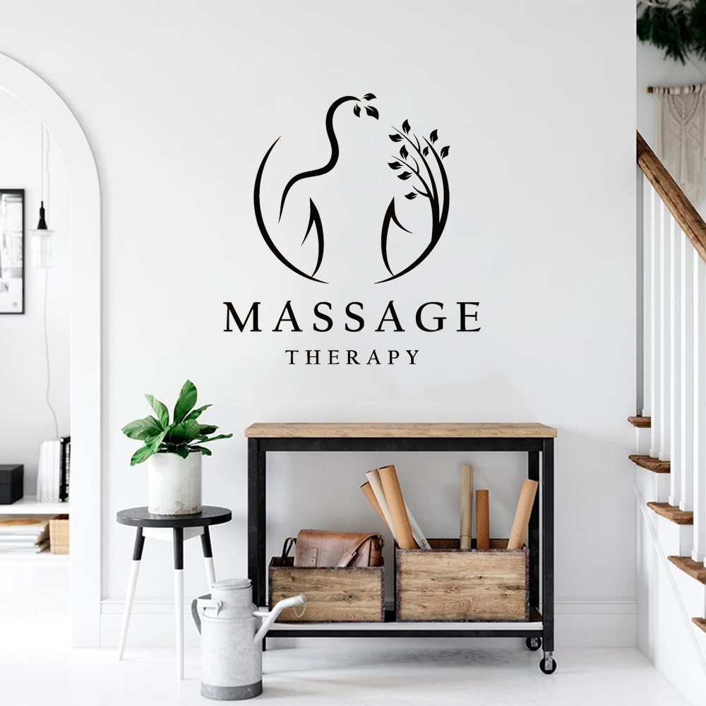 Massage Therapy Vinyl Wall Dec - Spa Wellness In ulasan dan harga