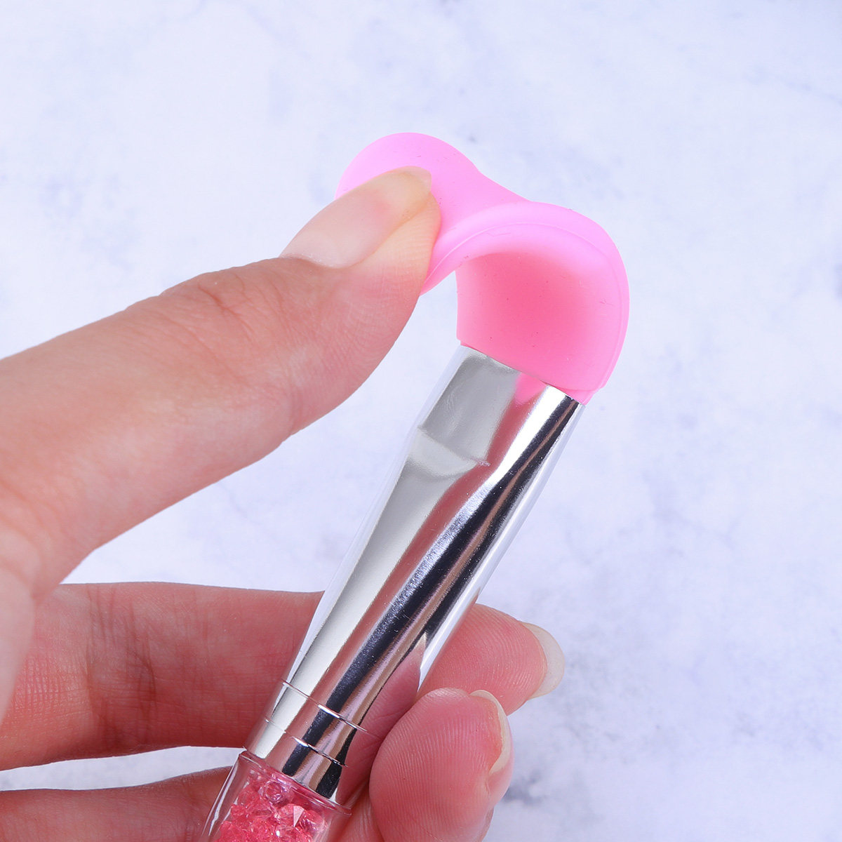 1Pcs Silicone Face Mask Brush  - Face Mask Silicone ulasan dan harga
