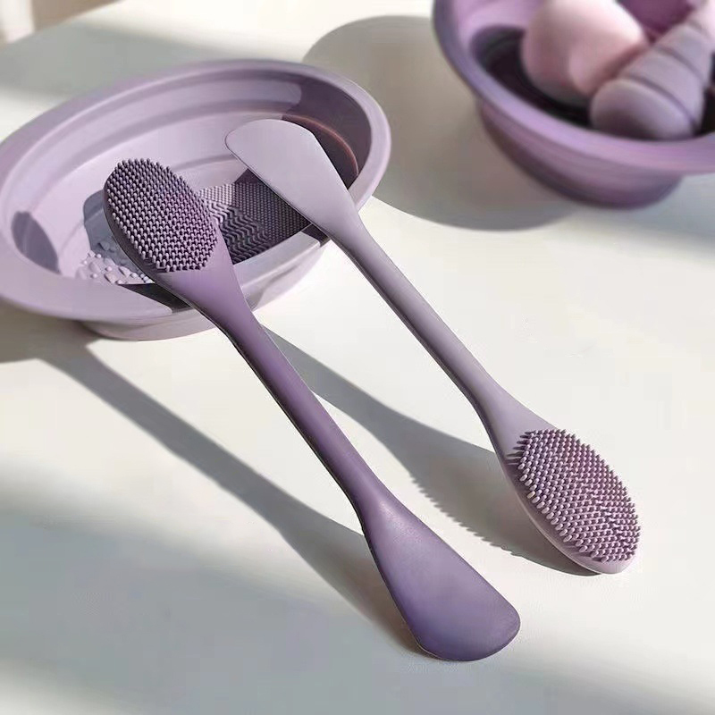 Portable Double Head Facial Ca - Face Mask Silicone ulasan dan harga